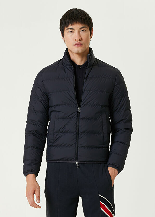 

Пуховое пальто Moncler, синий