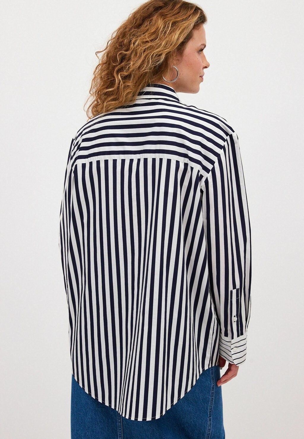 

Блузка-рубашка STANDARD Next, цвет navy white