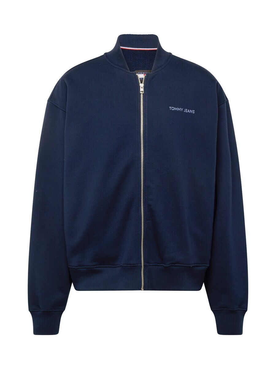 

Худи Tommy Jeans Zip-Up Hoodie, цвет marine blue/Light blue