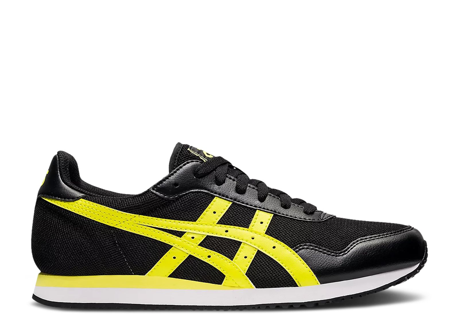 

Кроссовки ASICS Tiger Runner 'Black Sour Yuzu', черный