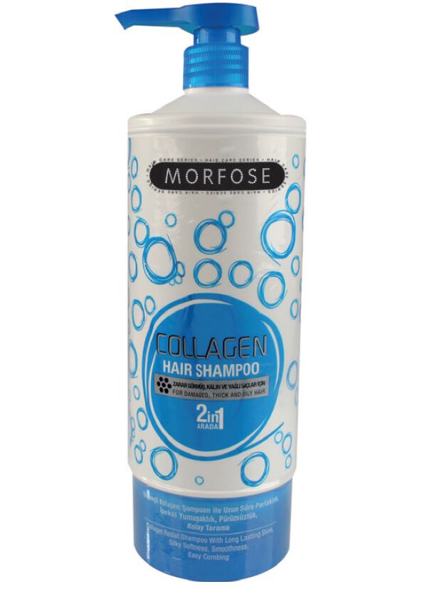 цена Укрепляющий шампунь для волос Morfose Collagen, 1000 мл