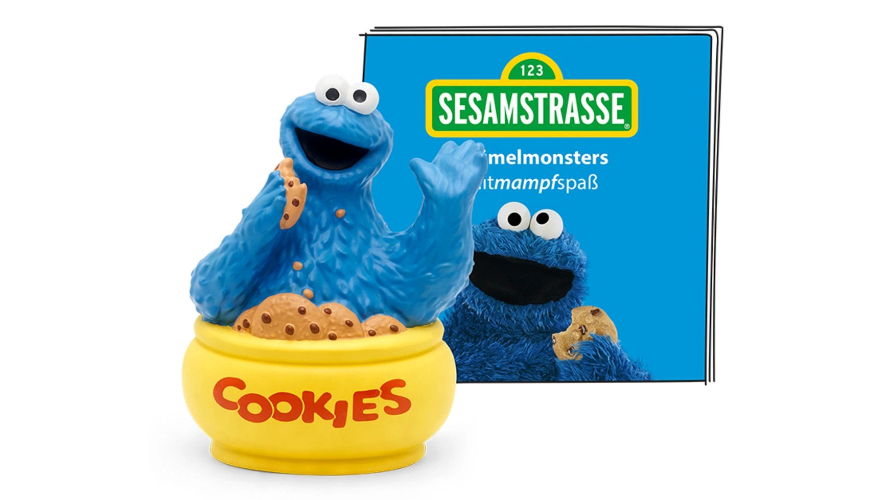 

Аудиофигурка для toniebox: улица сезам: веселье жевания cookie monster Tonies