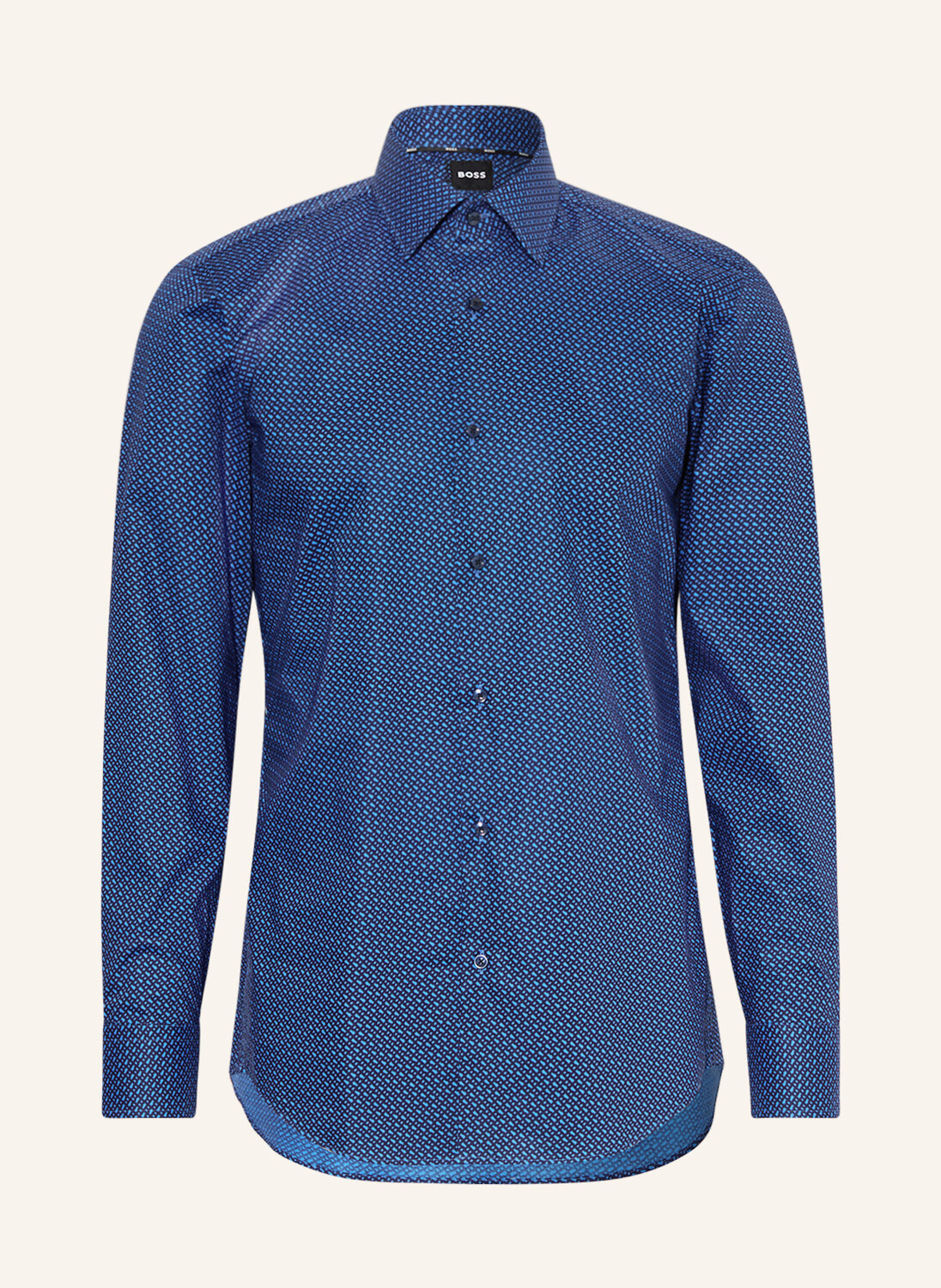 

Рубашка BOSS HANK Slim Fit, синий