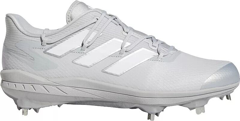 

Мужские металлические бейсбольные бутсы Adidas adizero Afterburner 8, серый/белый