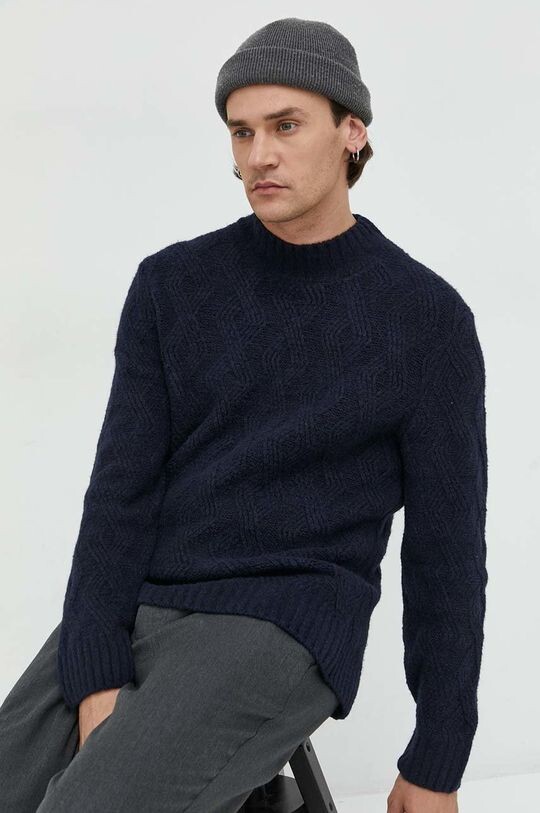 

Свитер Abercrombie & Fitch, темно-синий