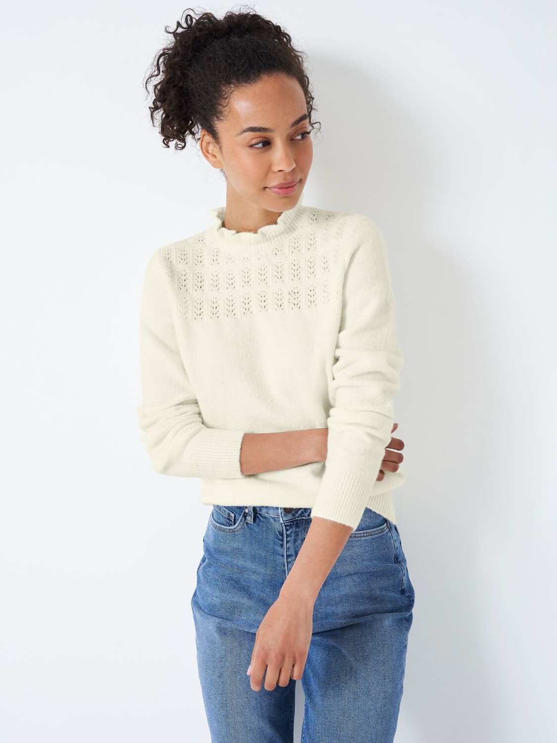 

Джемпер Lolly Crew Clothing, кремовый