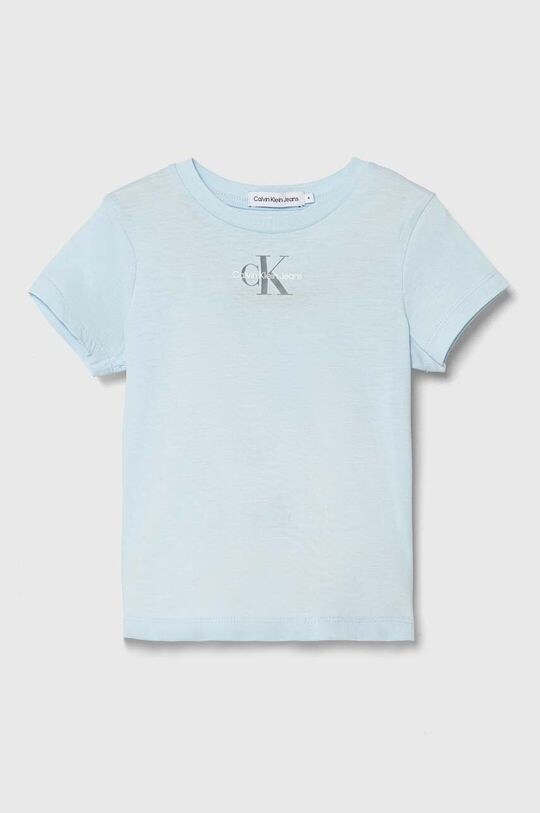 

Хлопковая футболка для детей Calvin Klein Jeans, синий