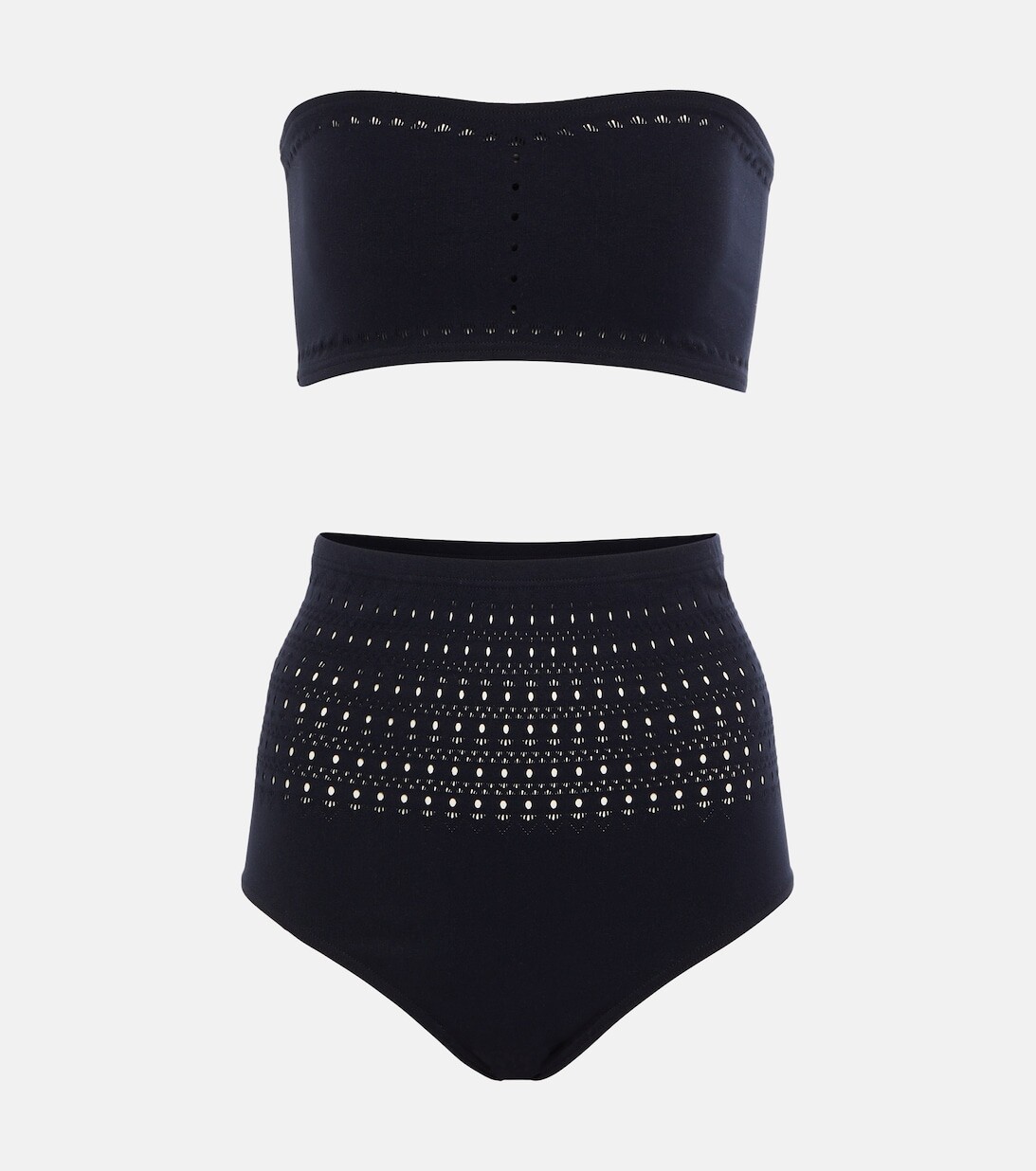 

Бесшовное трикотажное бикини Vienne ALAÏA, синий