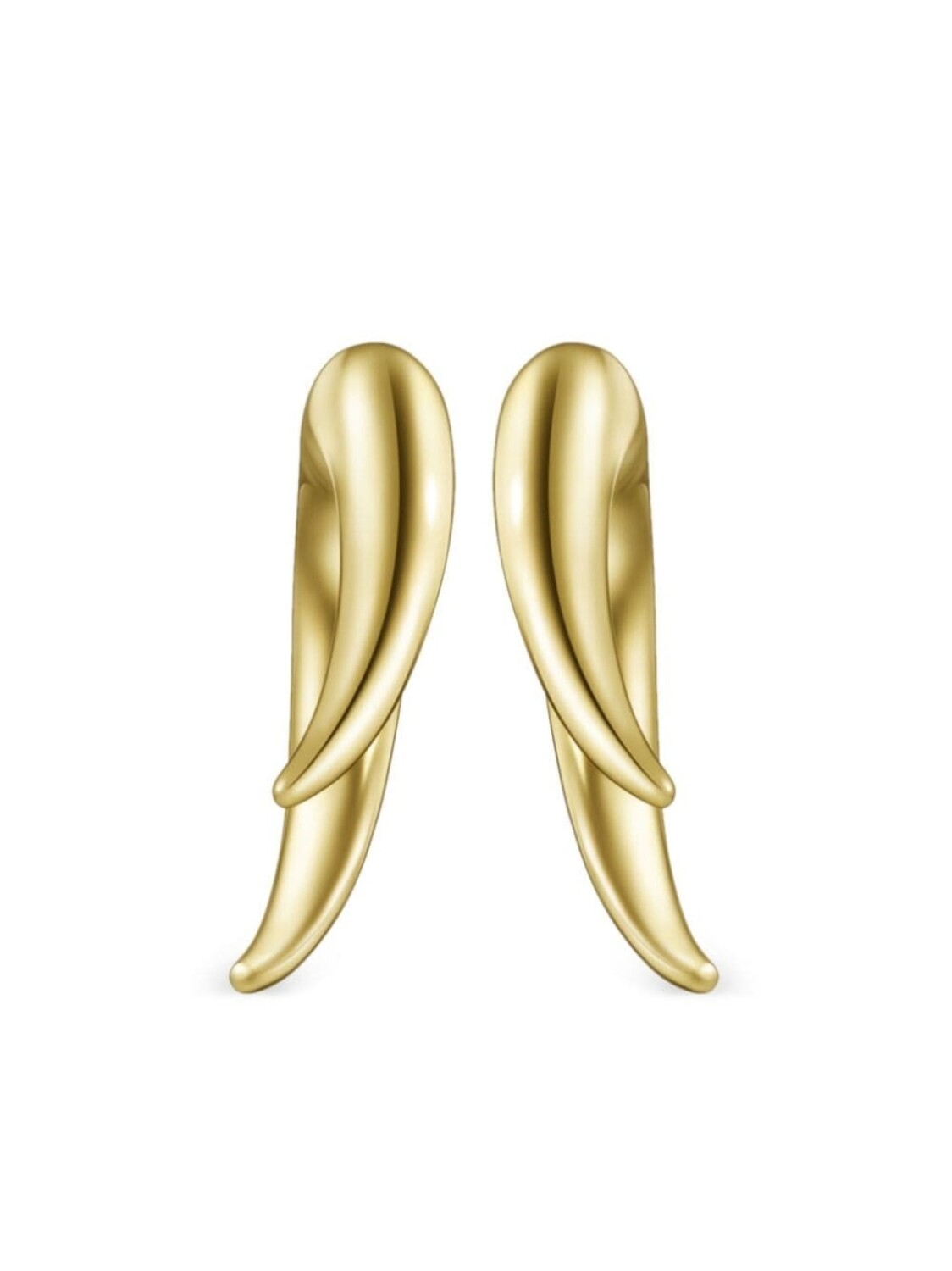 

Серьги Collection Line Danger Horn из желтого золота TASAKI, золотой