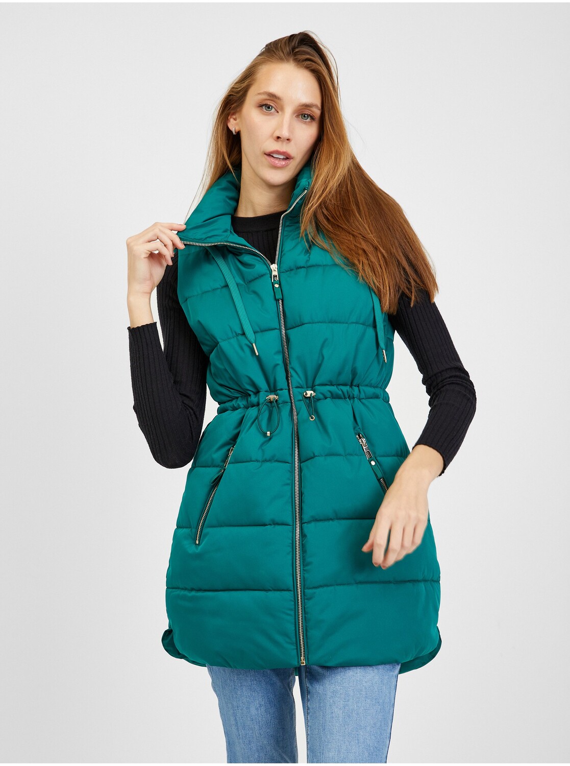 

Утепленный жилет orsay Leichte Jacke, темно зеленый