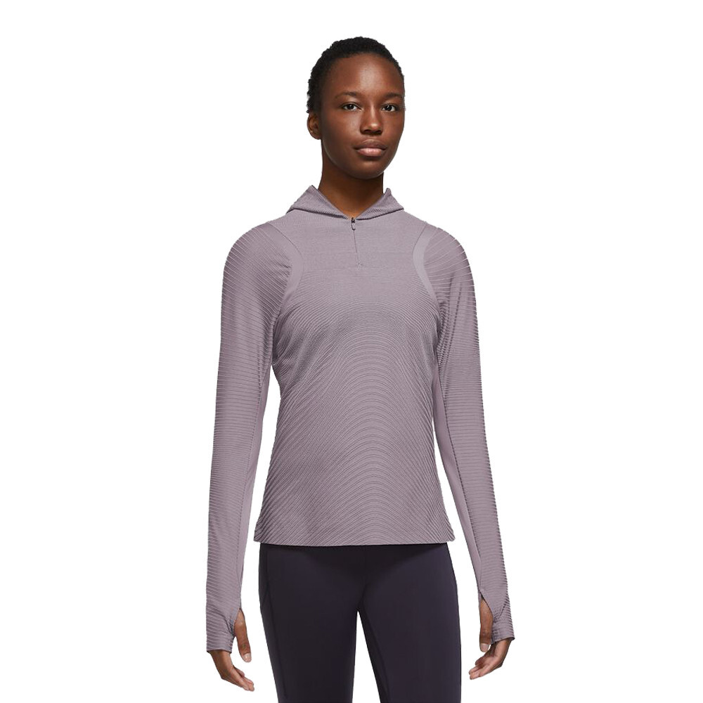 

Спортивный топ Nike Therma-FIT Run Division, фиолетовый