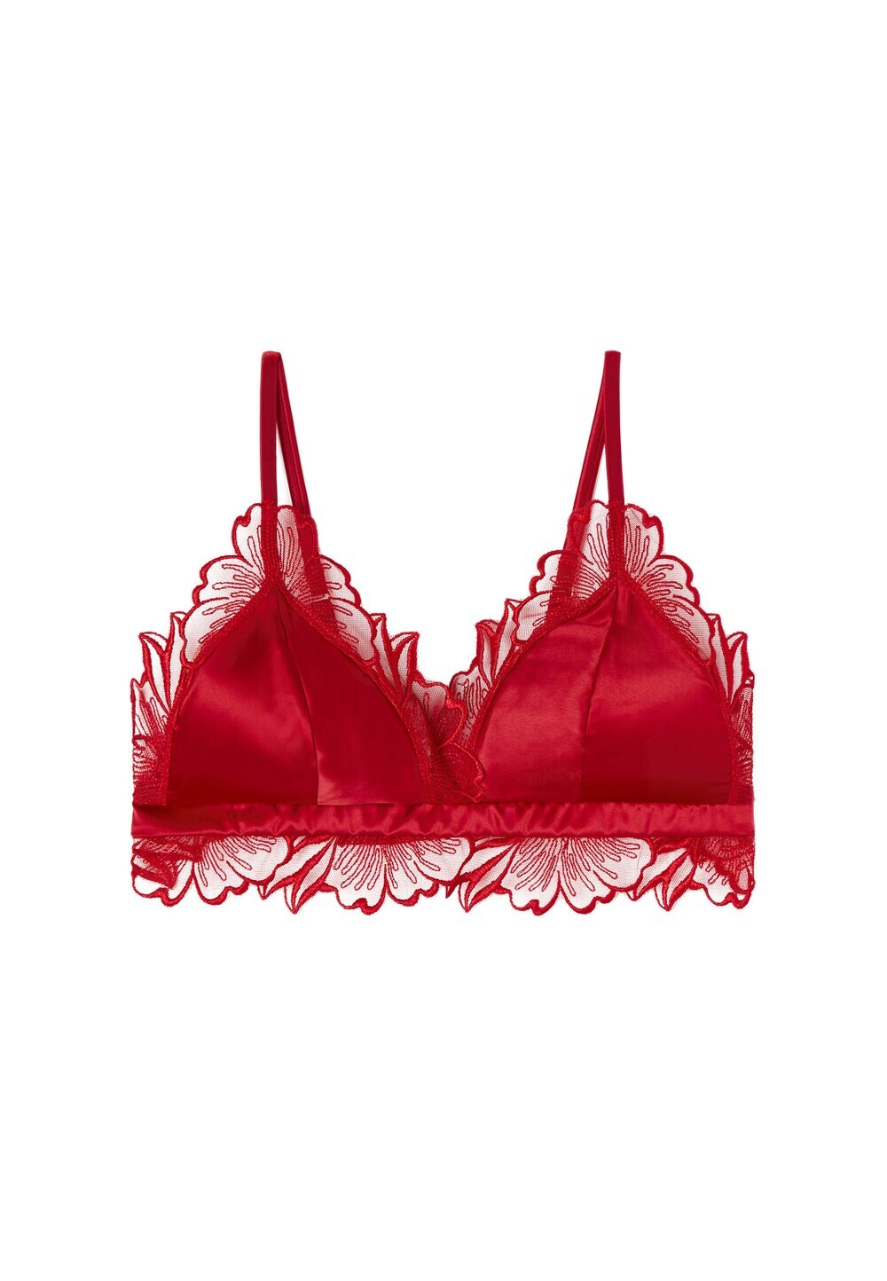 

Треугольный бюстгальтер Intimissimi, красный