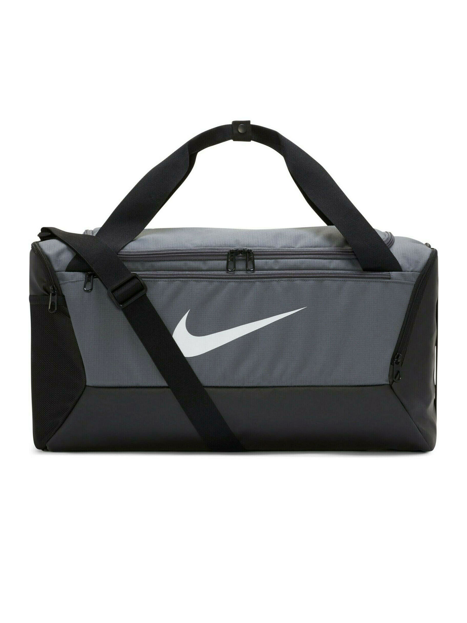 Спортивная сумка унисекс Nike Brasilia, серый/черный