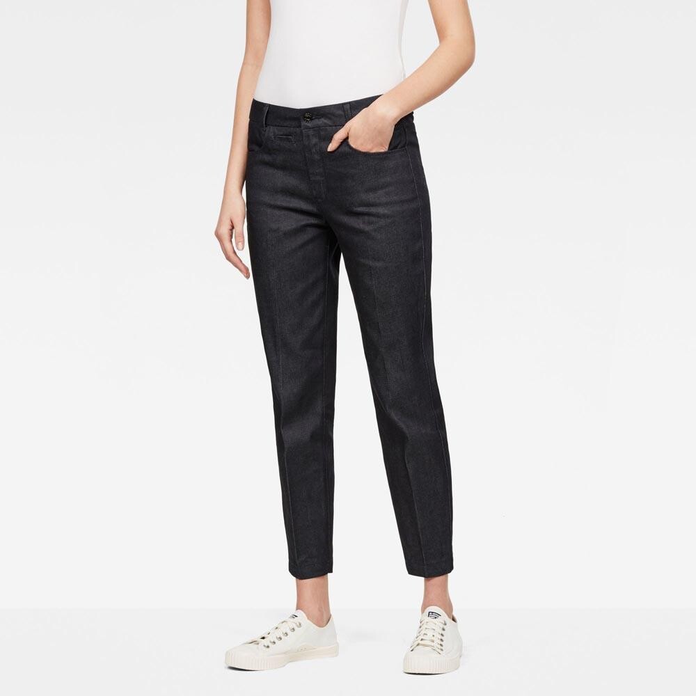 

Брюки G-Star D-Staq Mid Waist Skinny Ankle Chino, черный