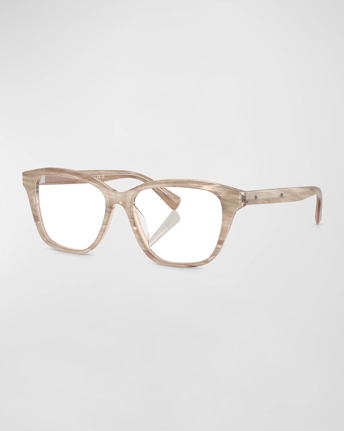 

Очки-бабочки из ацетата с логотипом Brunello Cucinelli, цвет Beige