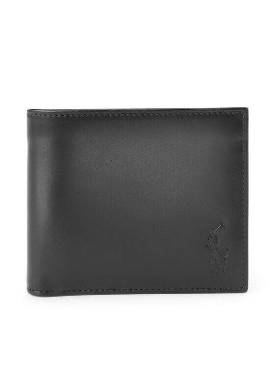 

Большой мужской кошелек Polo Ralph Lauren, черный