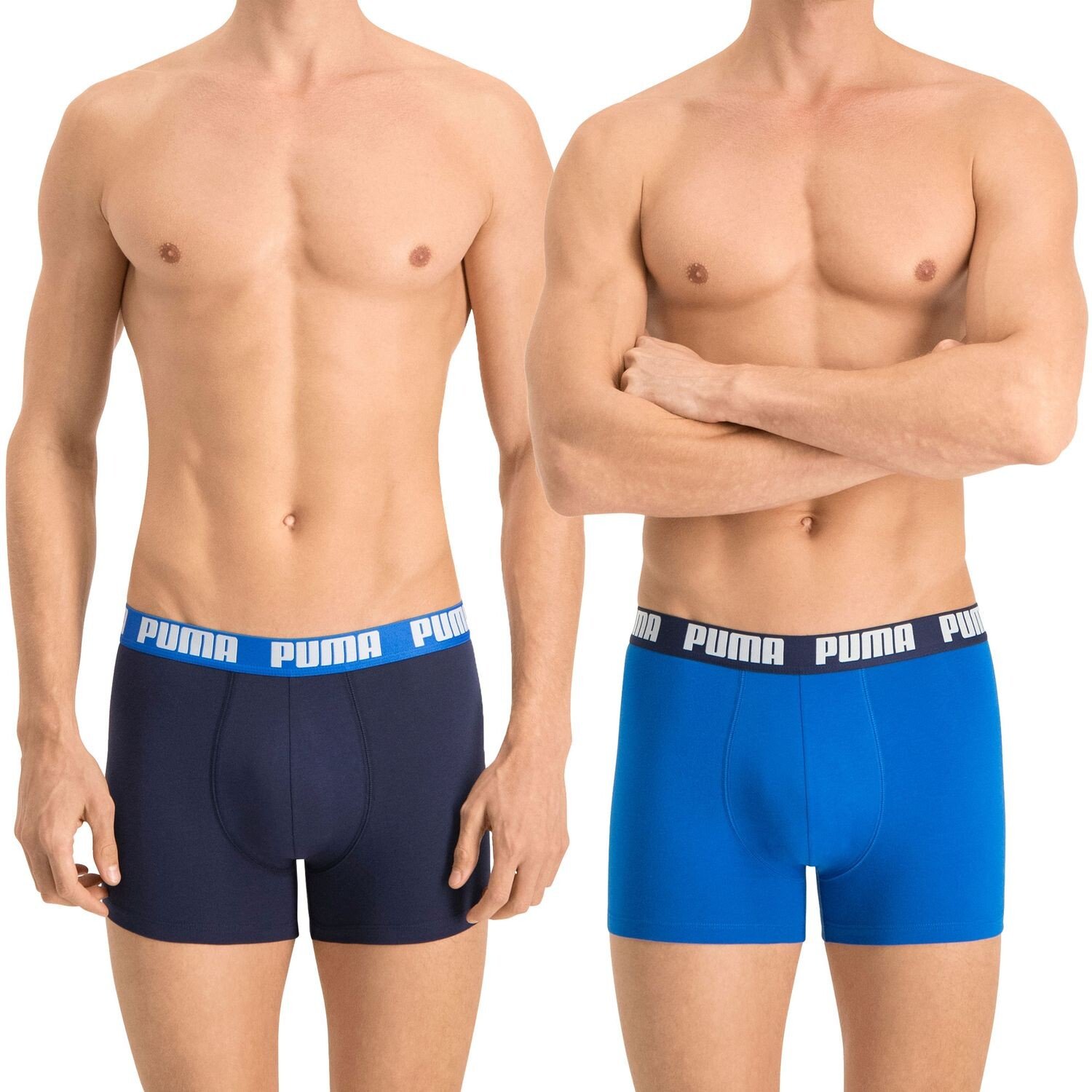 

Боксеры Puma Boxershorts 4 шт, цвет Navy / Blau