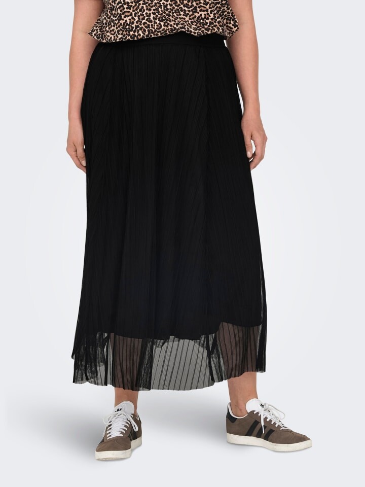 

Юбка ONLY Carmakoma Damen Plus Size elastischer Taillenbund, черный