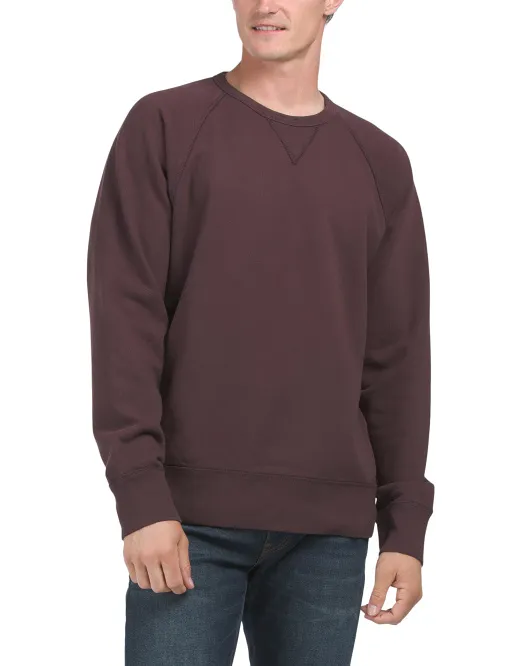 

Толстовка, окрашенная в готовой одежде Madewell, цвет Spiced Raisin