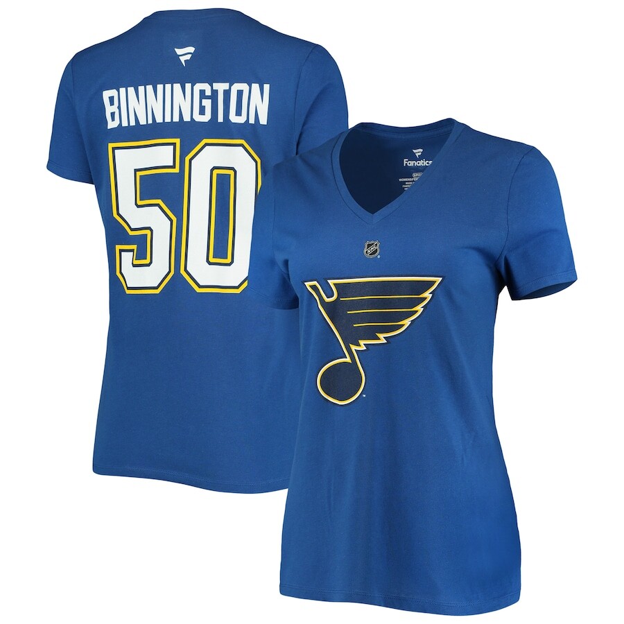 

Футболка с коротким рукавом Fanatics Branded St Louis Blues, синий