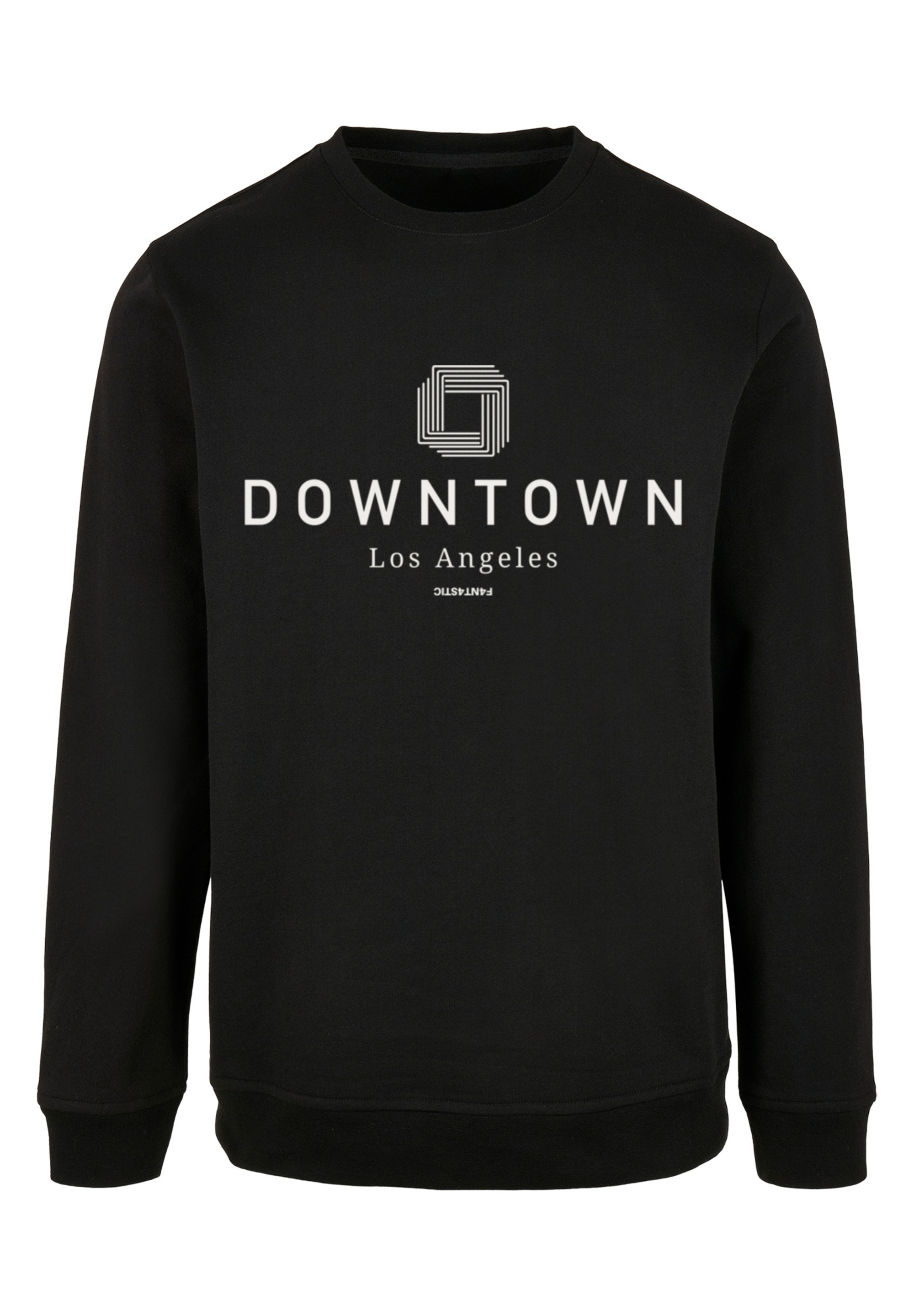 Пуловер F4NT4STIC Sweatshirt Downtown LA CREW, черный downtown crew