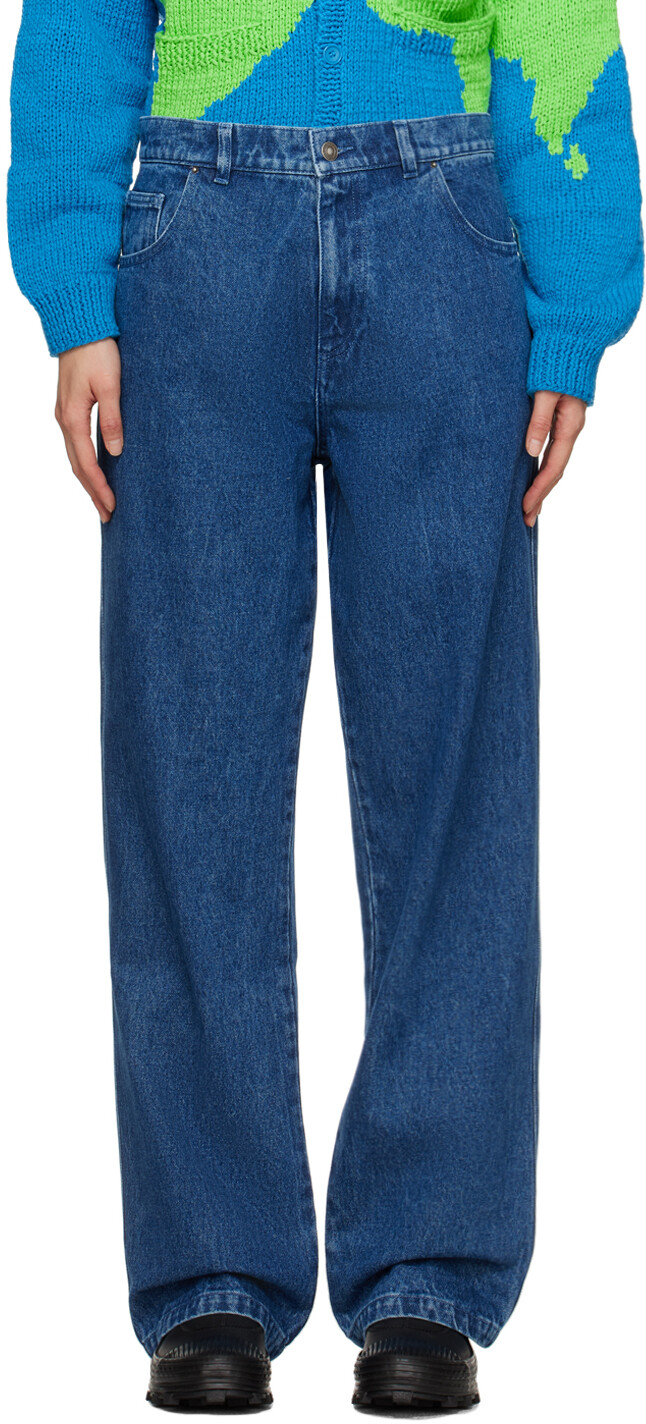 

Синие джинсы-многолетники Sky High Farm Workwear
