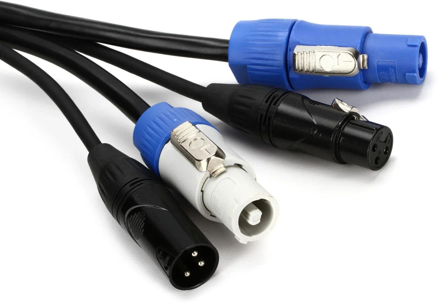 

Accu-Cable AC3PPCON6 Комбинированный 3-контактный кабель DMX и кабель Power Link с блокировкой — 6 футов