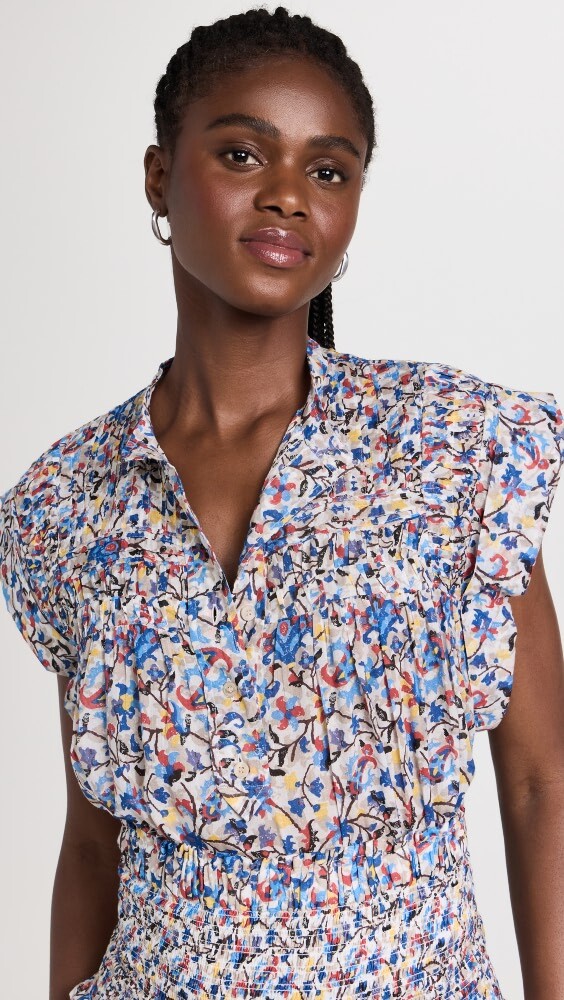 

Блуза Isabel Marant Étoile Leaza, белый