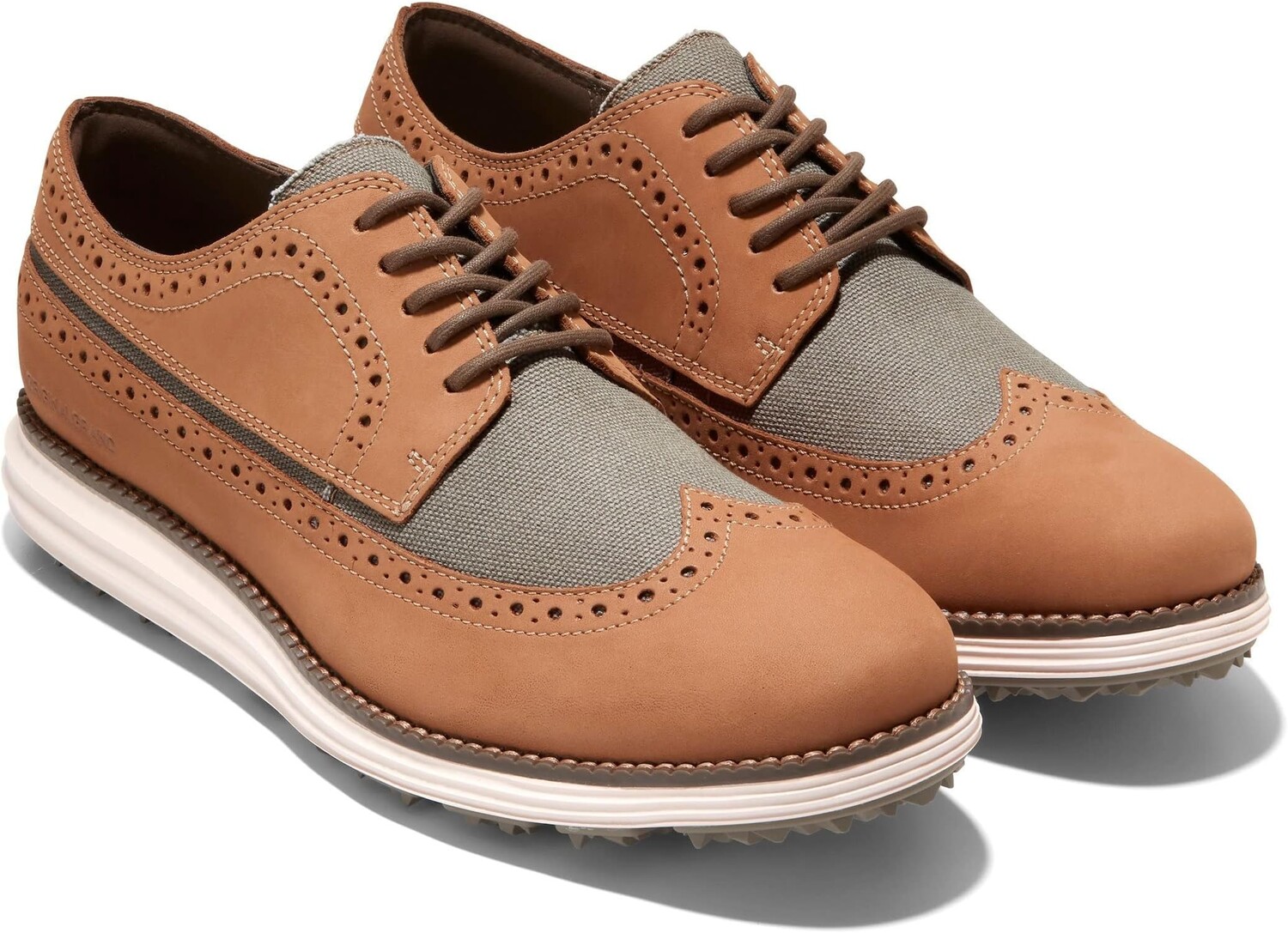 

Кроссовки Original Grand Wing OX Golf Cole Haan, цвет Pecan