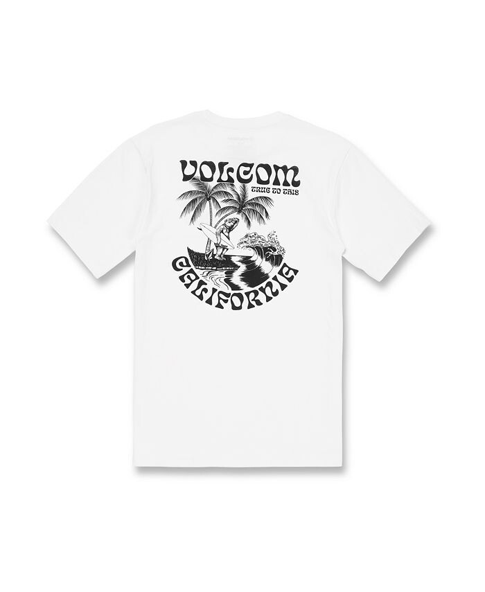 

Мужская футболка с короткими рукавами Goalden Bear Volcom, белый
