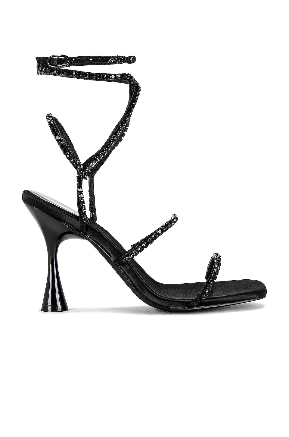 

Сандалии Jeffrey Campbell Glamorous, цвет Black Satin Black