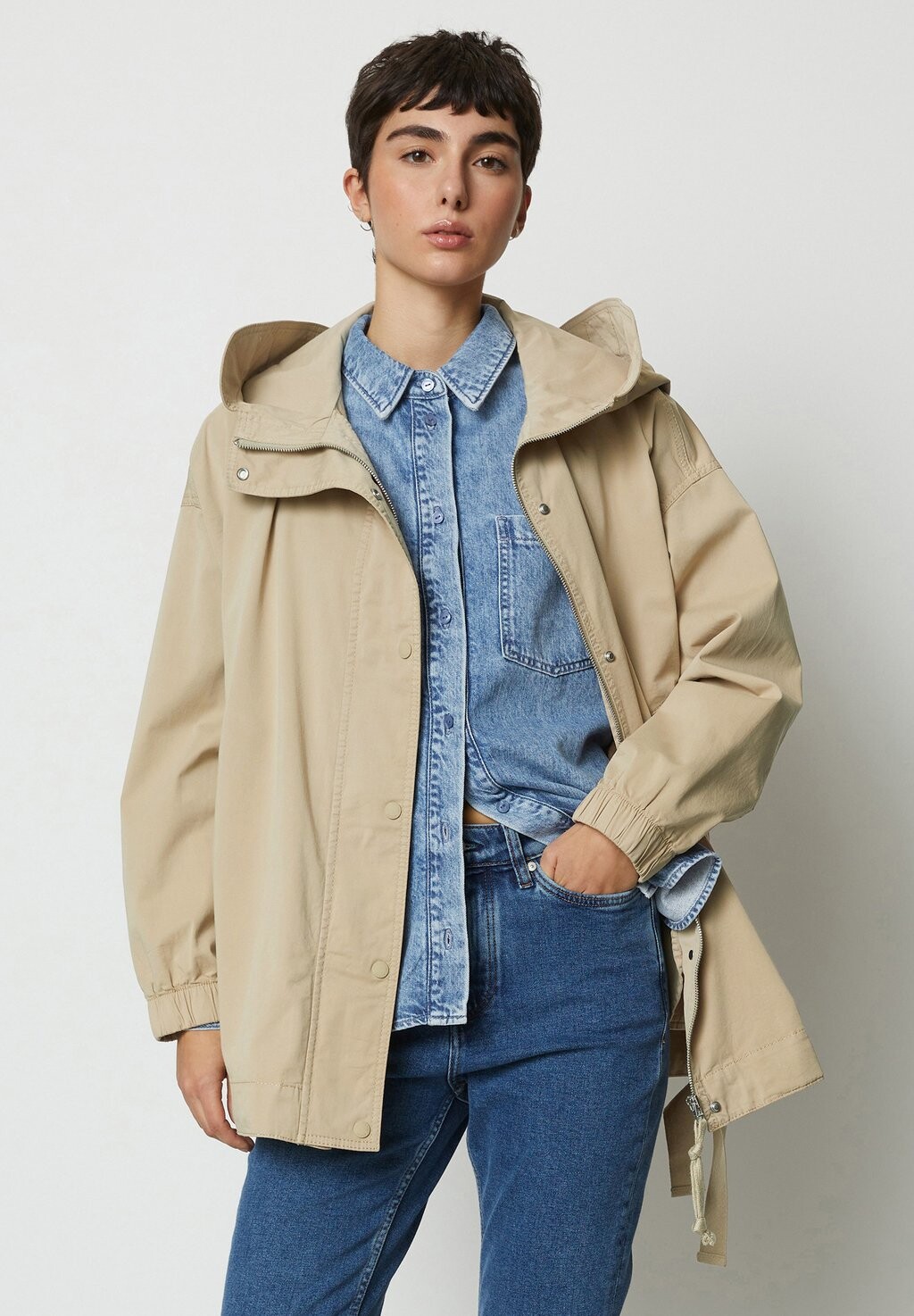 

Парка RELAXED AUS-STRETCH Marc O'Polo DENIM, цвет simple stone