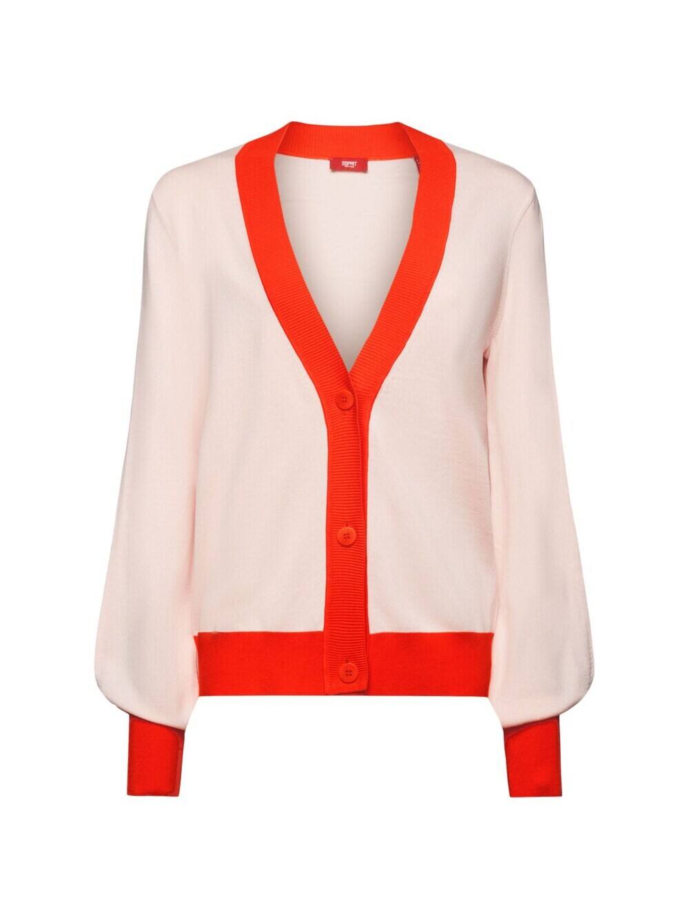 

Вязаный кардиган Esprit, розовый