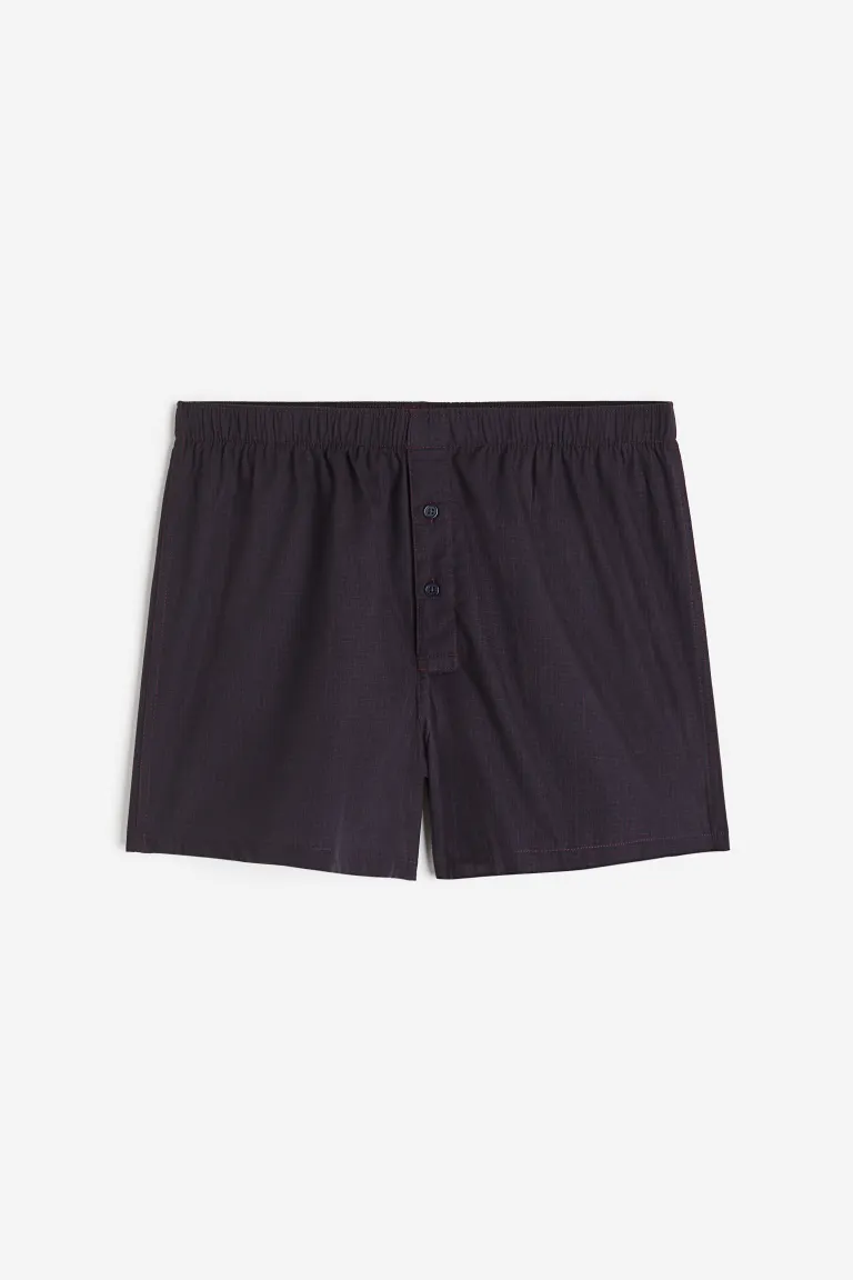 

Комплект из 5 пар хлопковых трусов-боксеров H&M, красный