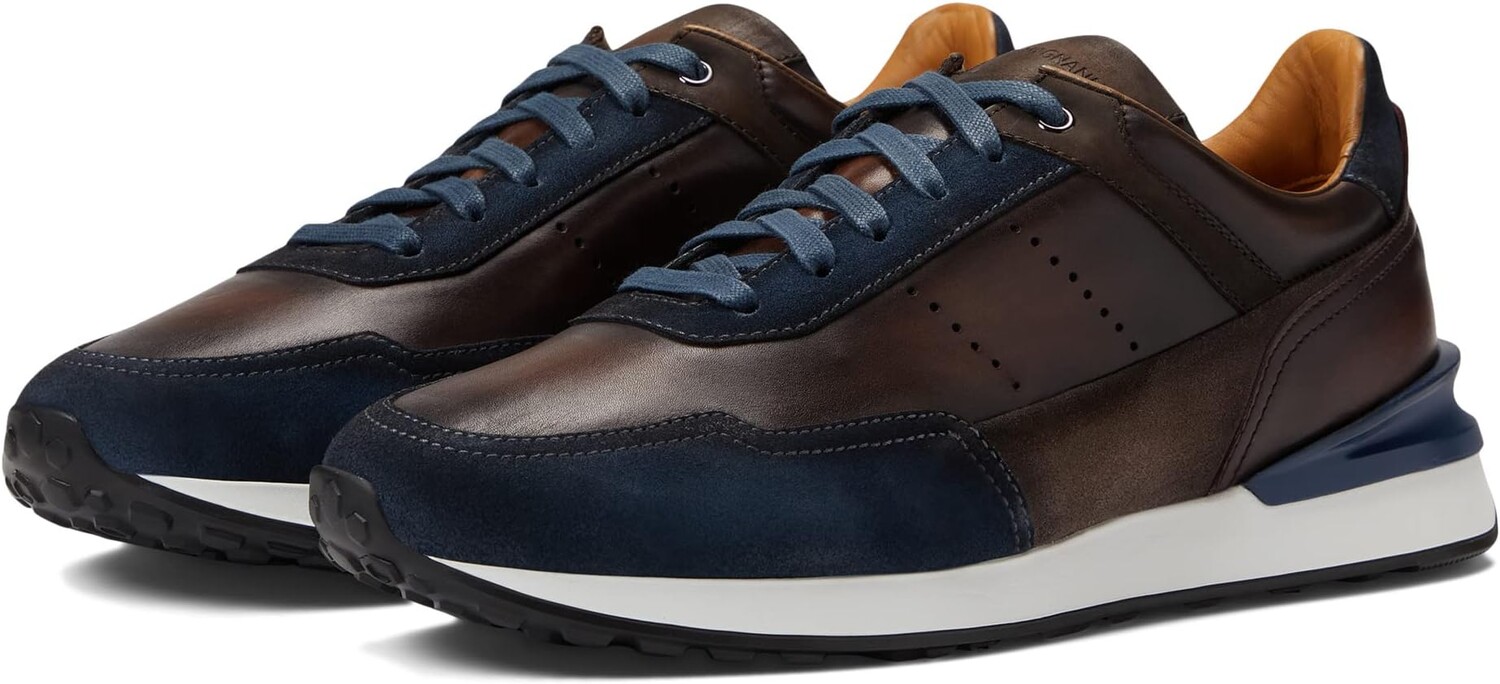 

Кроссовки Bravo Magnanni, цвет Navy/Brown