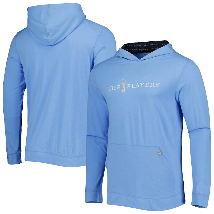 

Пуловер с капюшоном Levelwear The Players, синий