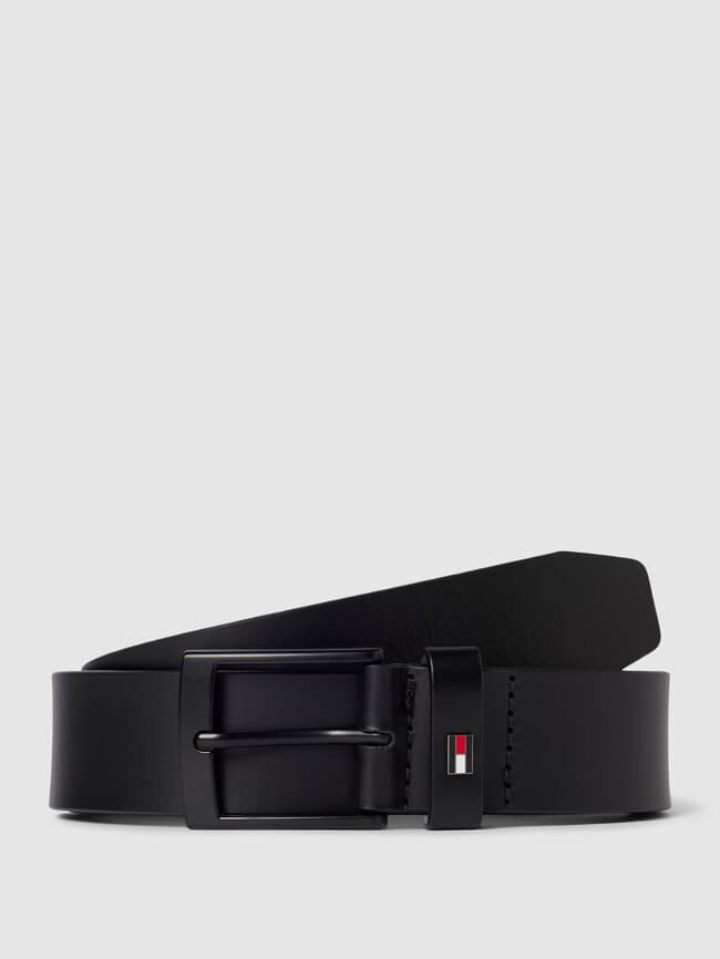 

Ремень с лейблом Tommy Hilfiger, черный