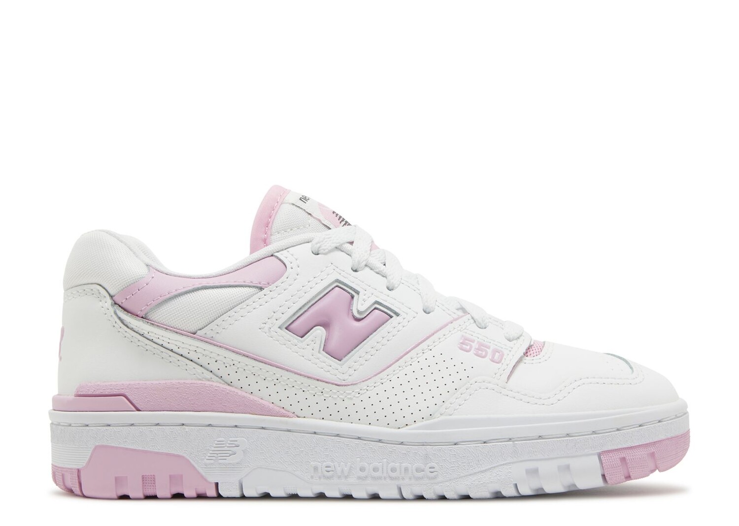 Кроссовки New Balance Wmns 550 'Lilac Cloud', белый кроссовки new balance wmns 550 rain cloud белый