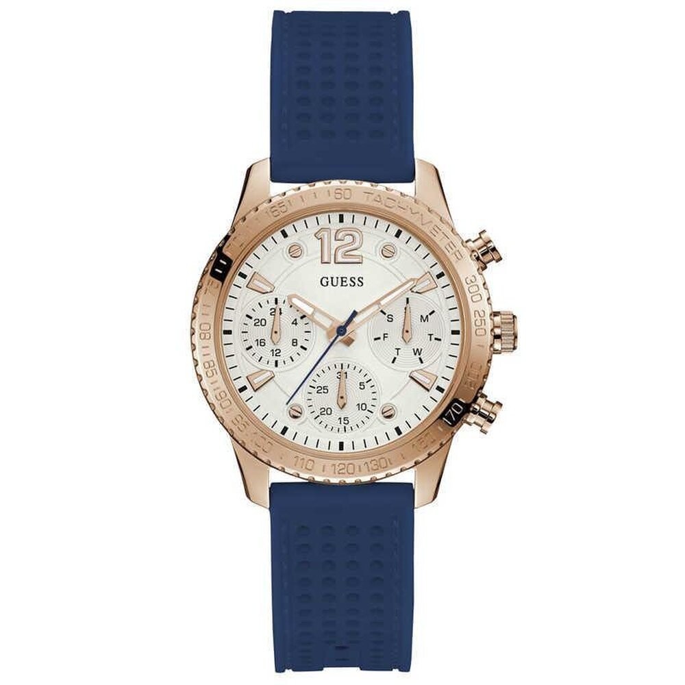 

Аналоговые силиконовые часы w1025l4 Guess, синий