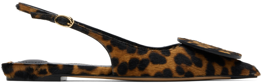 

Коричневый и черный Les Sculptures 'Les Slingbacks Duelo' Туфли на плоской подошве Jacquemus