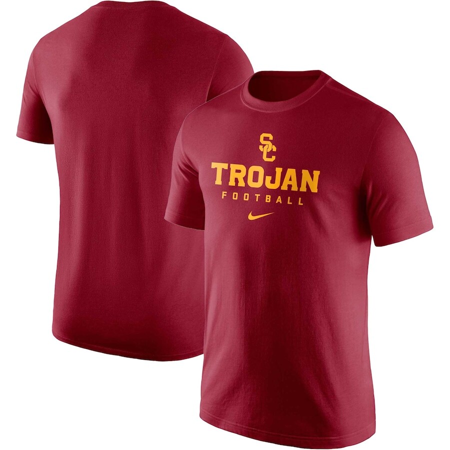 

Футболка с коротким рукавом Nike Usc Trojans, кардинал