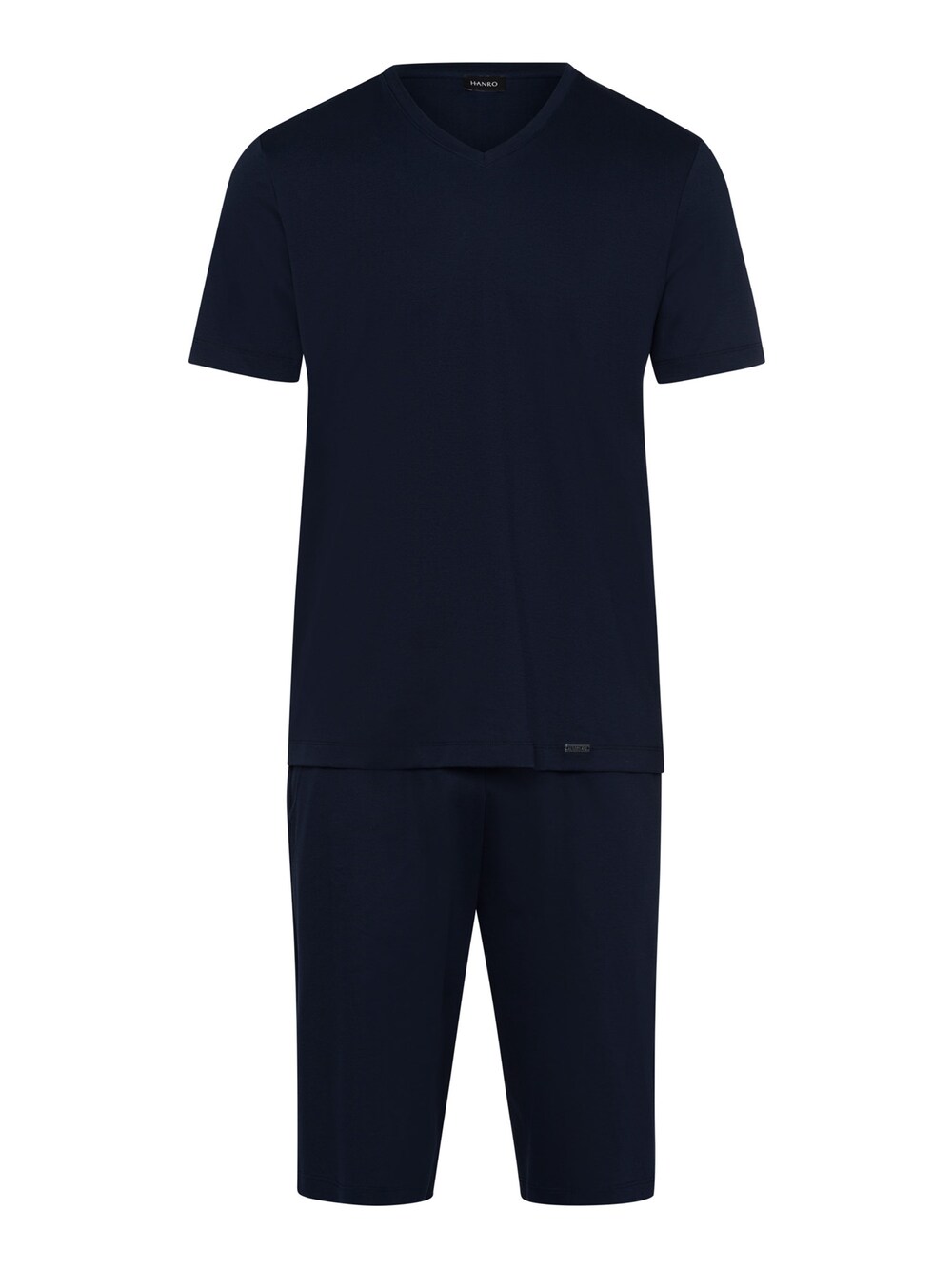Короткая пижама Hanro, темно-синий