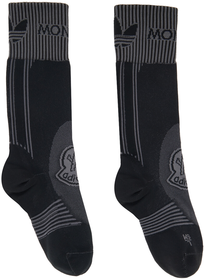 

Moncler Genius Moncler x adidas Originals Черные носки