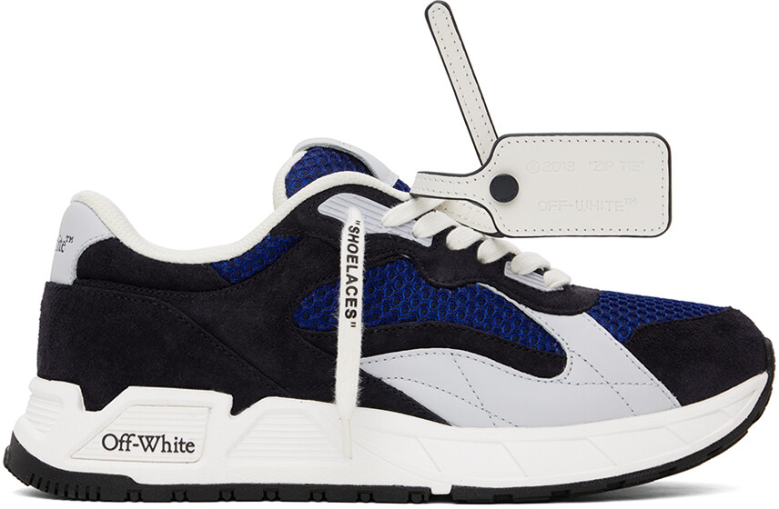 

Темно-синие и черные короткие туфли Off-White