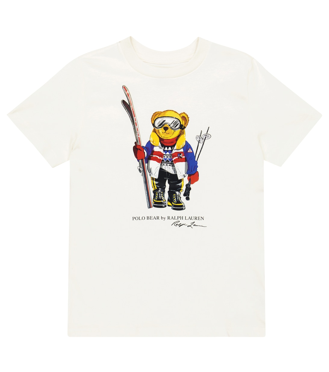 

Футболка Polo Bear из хлопкового джерси Polo Ralph Lauren, разноцветный