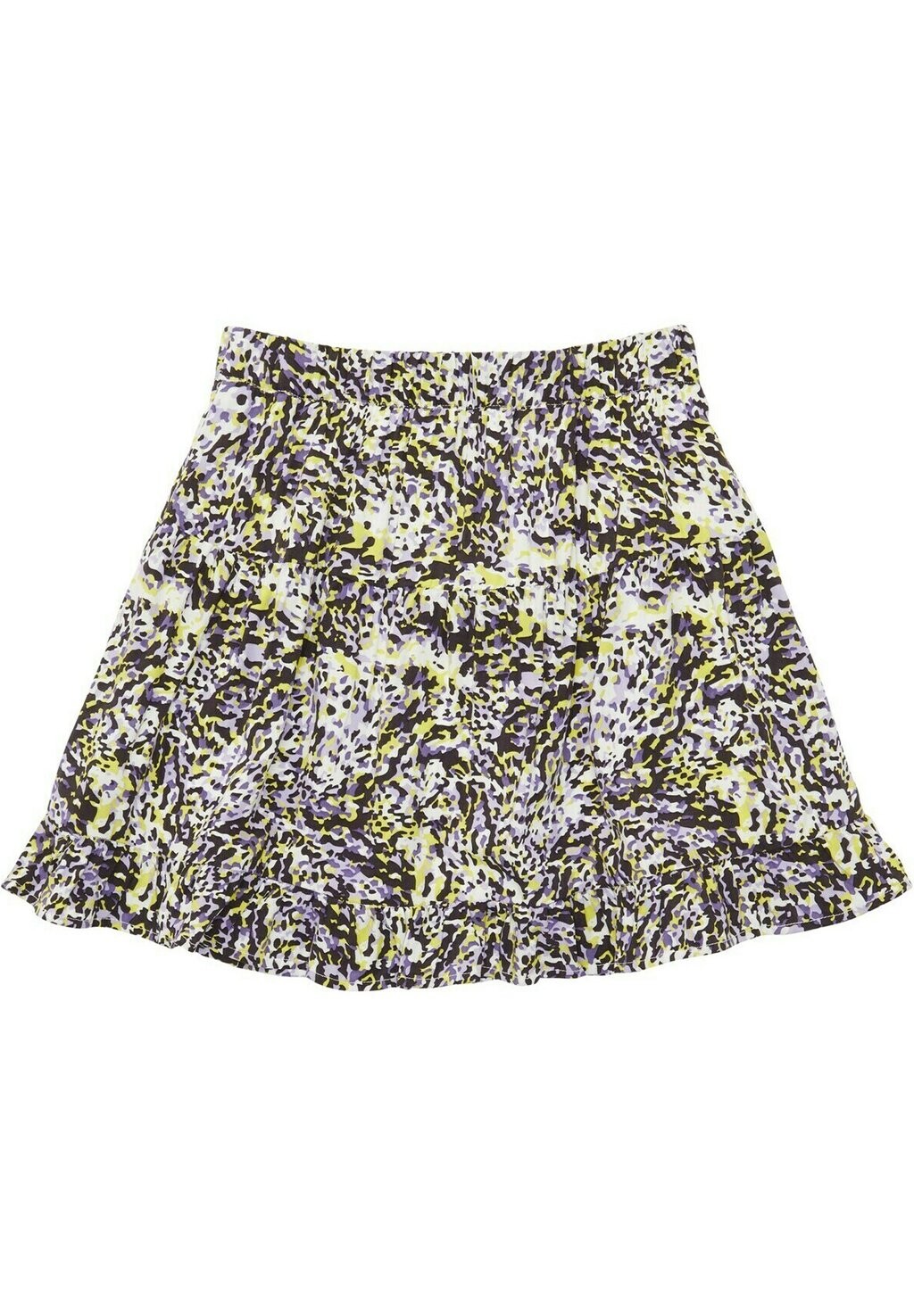 

Юбка-трапеция TOM TAILOR, цвет spotted purple lime print