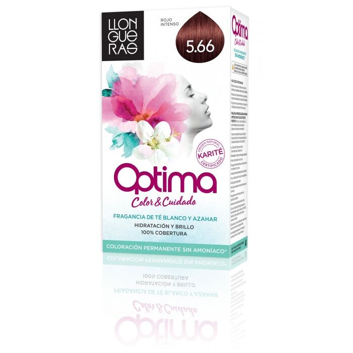 

Краска для волос Tintes Optima Llongueras, 5.66 Rojo Oscuro Intenso