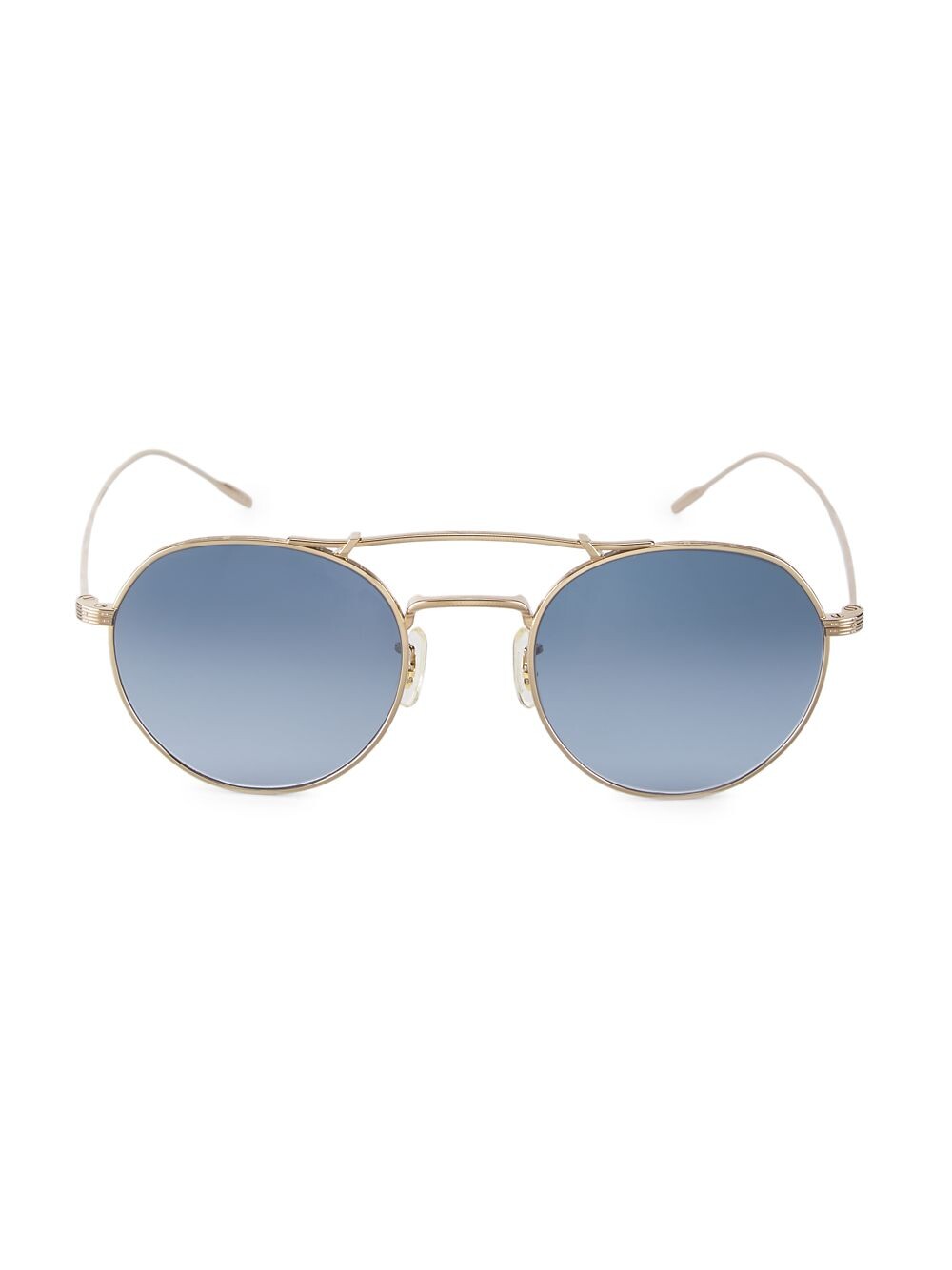 

Круглые солнцезащитные очки Reymont 49 Oliver Peoples, синий