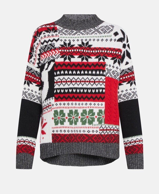 

Шерстяной джемпер Max Mara, серый