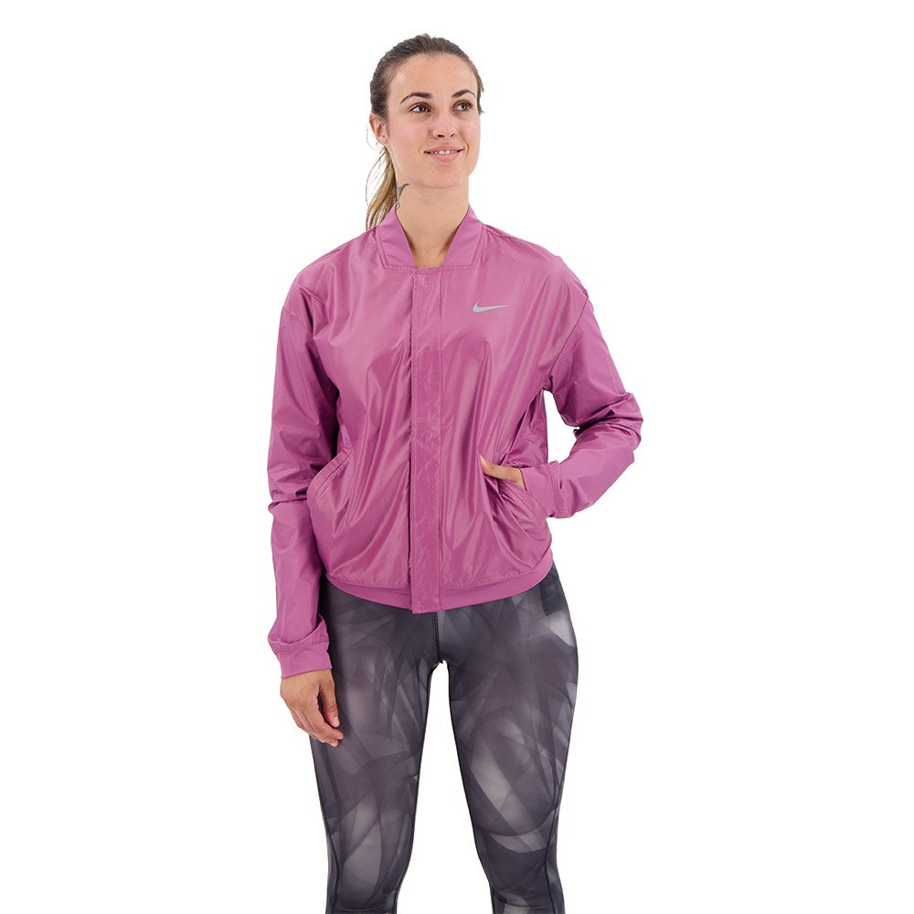 Куртка Nike Swoosh Run, фиолетовый футболка nike w nk swoosh run ss top женщины dm7777 824 s